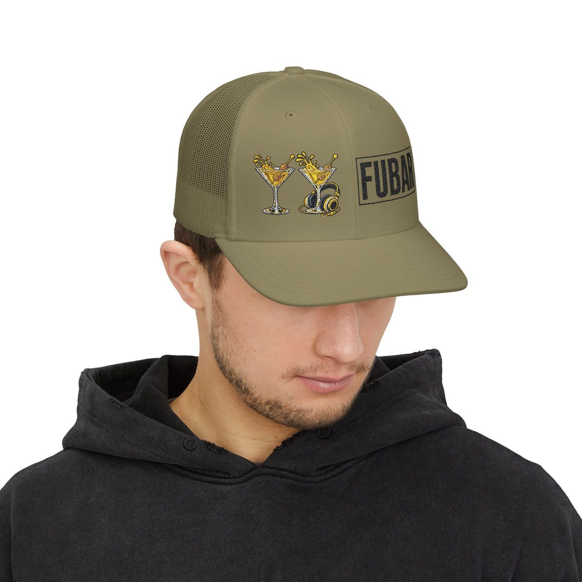 FUBAR Martini Trucker Cap