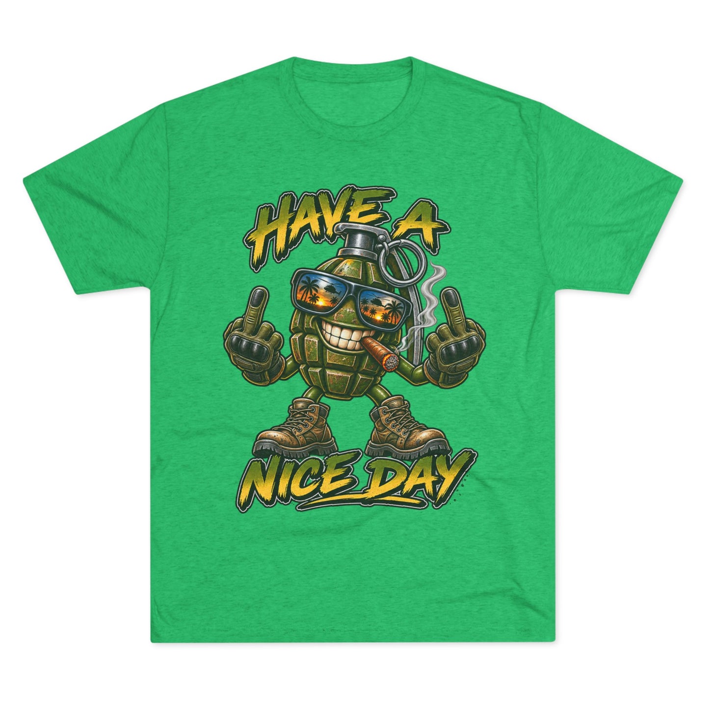 Have A Nice Day Grenade T-Shirt