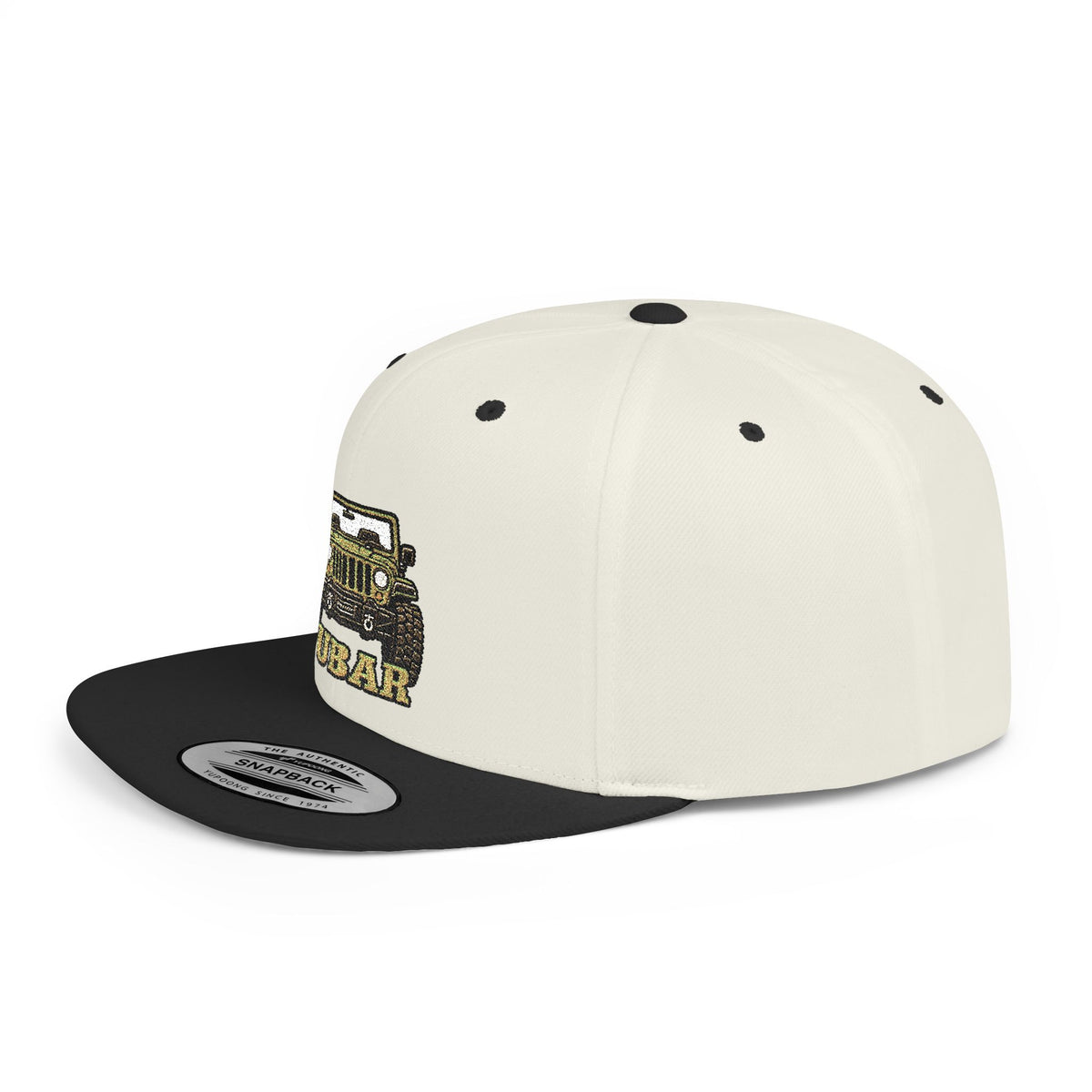 FUBAR Jeep Flat Bill Snapback Hat