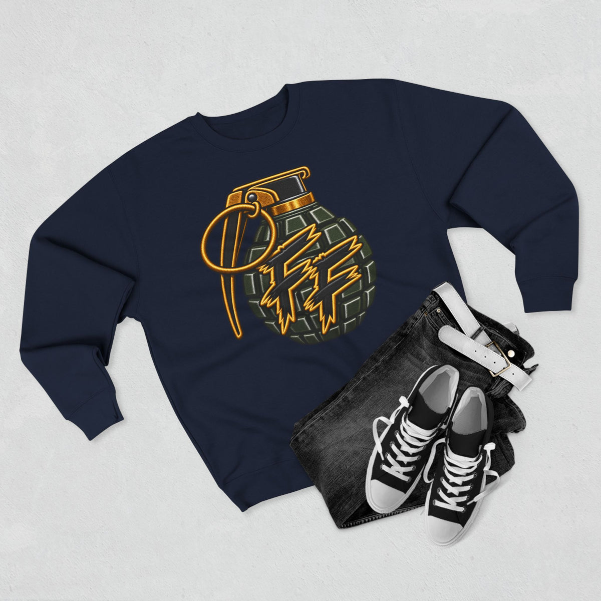 FUBAR Grenade Crewneck Sweatshirt
