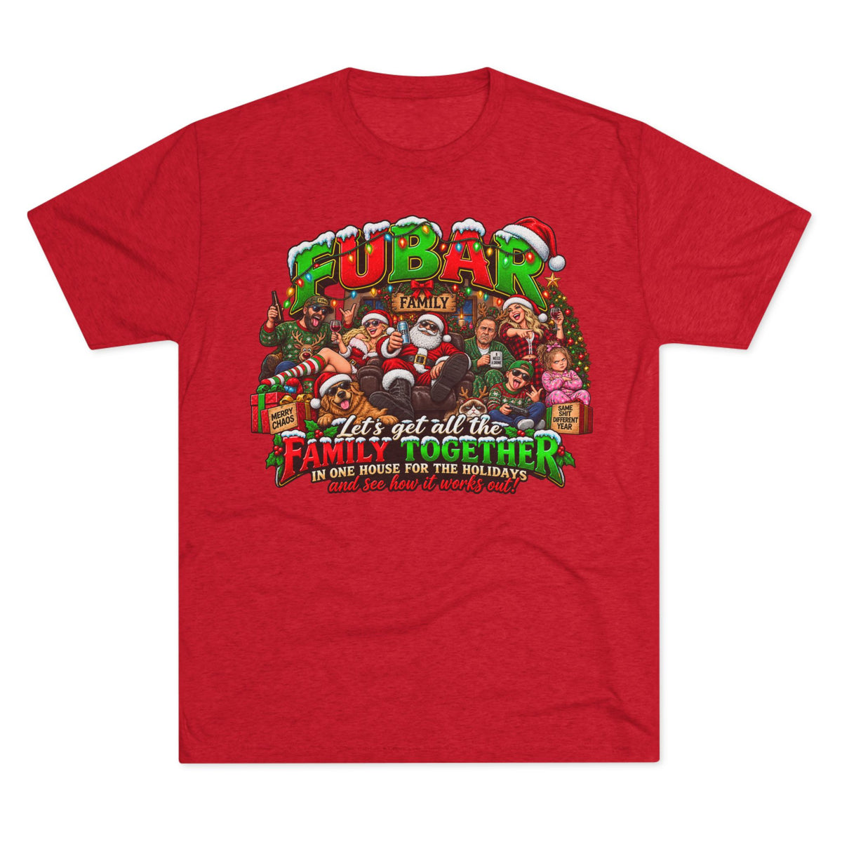 FUBAR Family Christmas Tee
