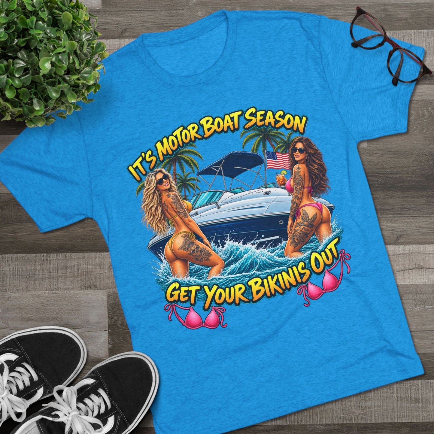 "It's Motor Boat Season, Get Your Bikinis Out"