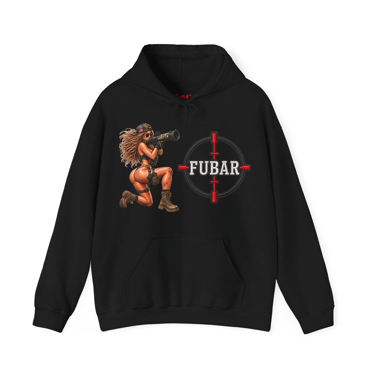 FUBAR Sniper Pin-Up Hoodie