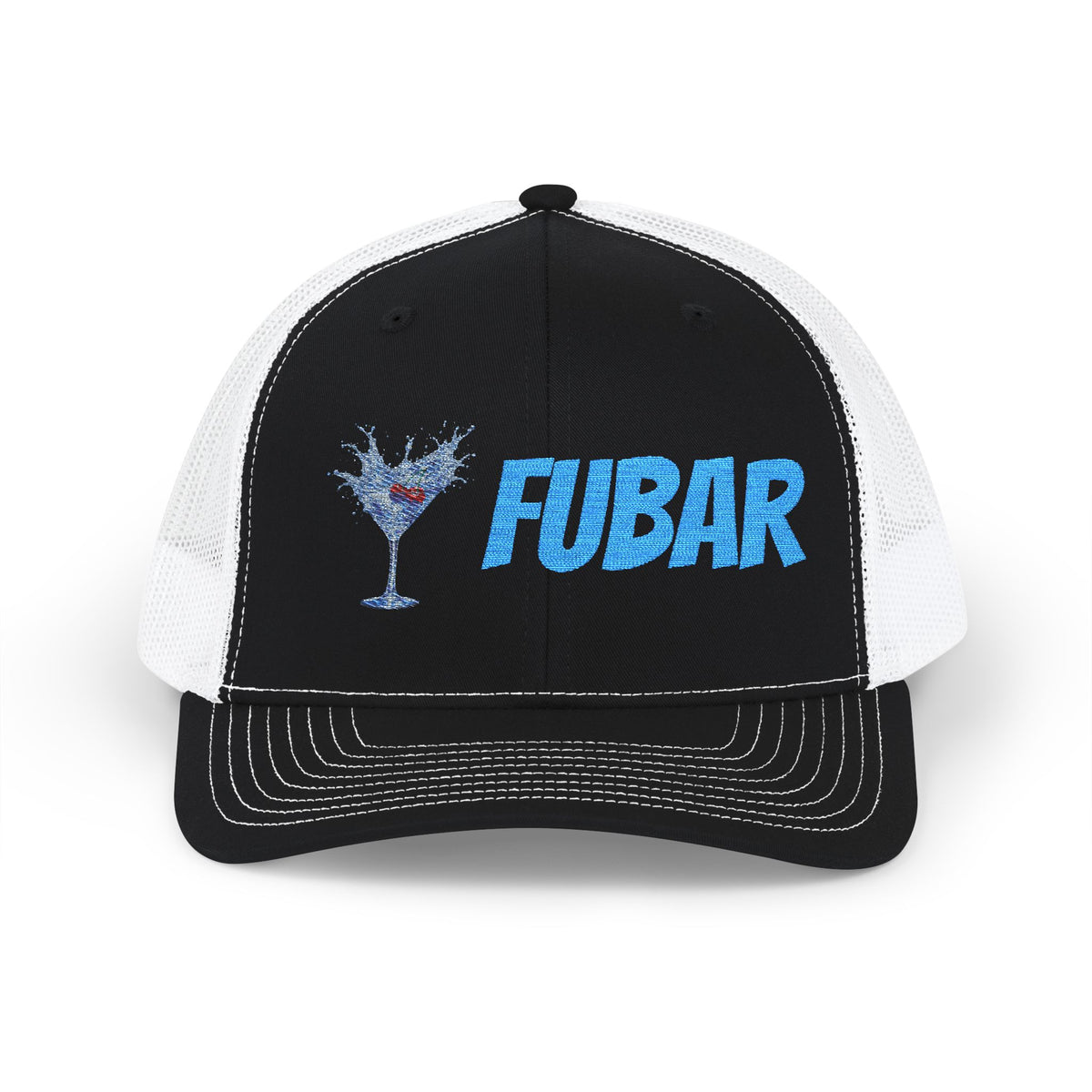 Richardson Cocktail Trucker Hat — Snapback (Embroidered)