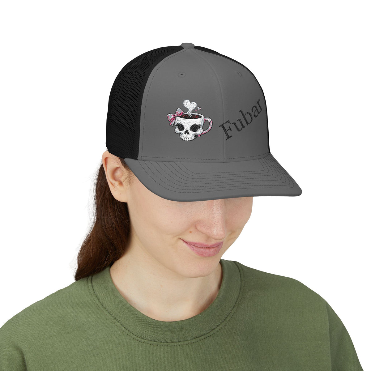Women's Fubar Skull Coffee Hat