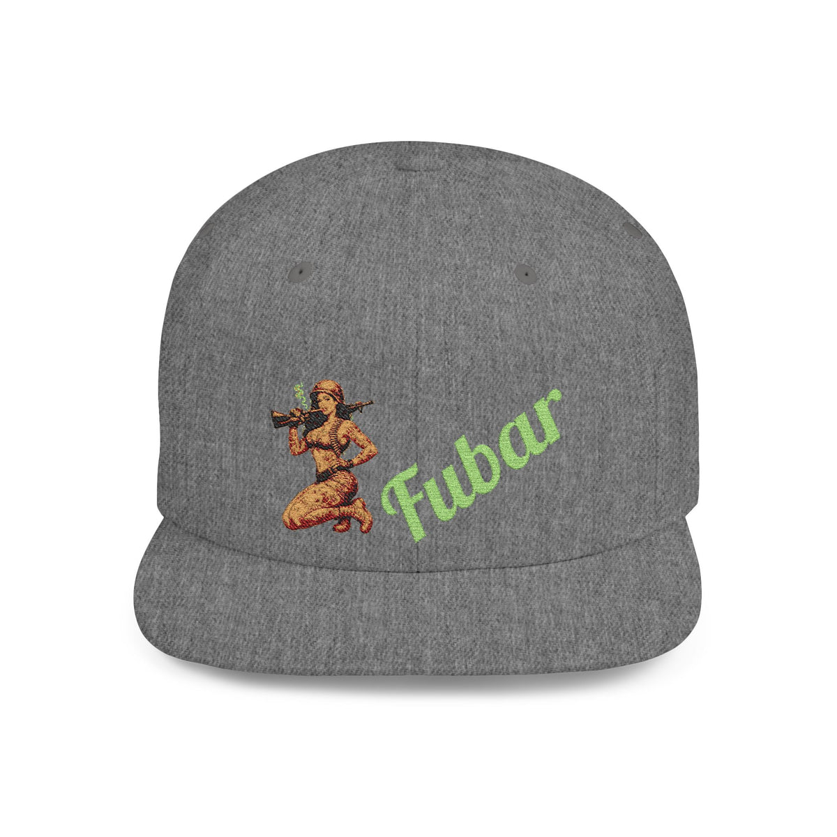 Fubar Pin-Up Flat Bill Snapback (Hat)