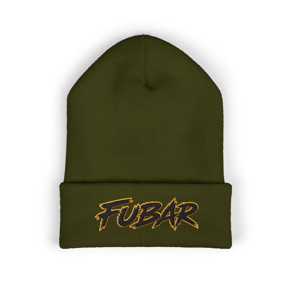 FUBAR Embroidered Cuffed Beanie