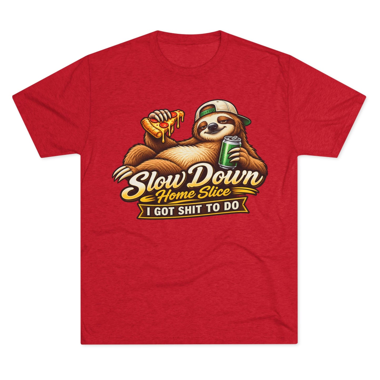 Sloth 'Slow Down Home Slice' Tee