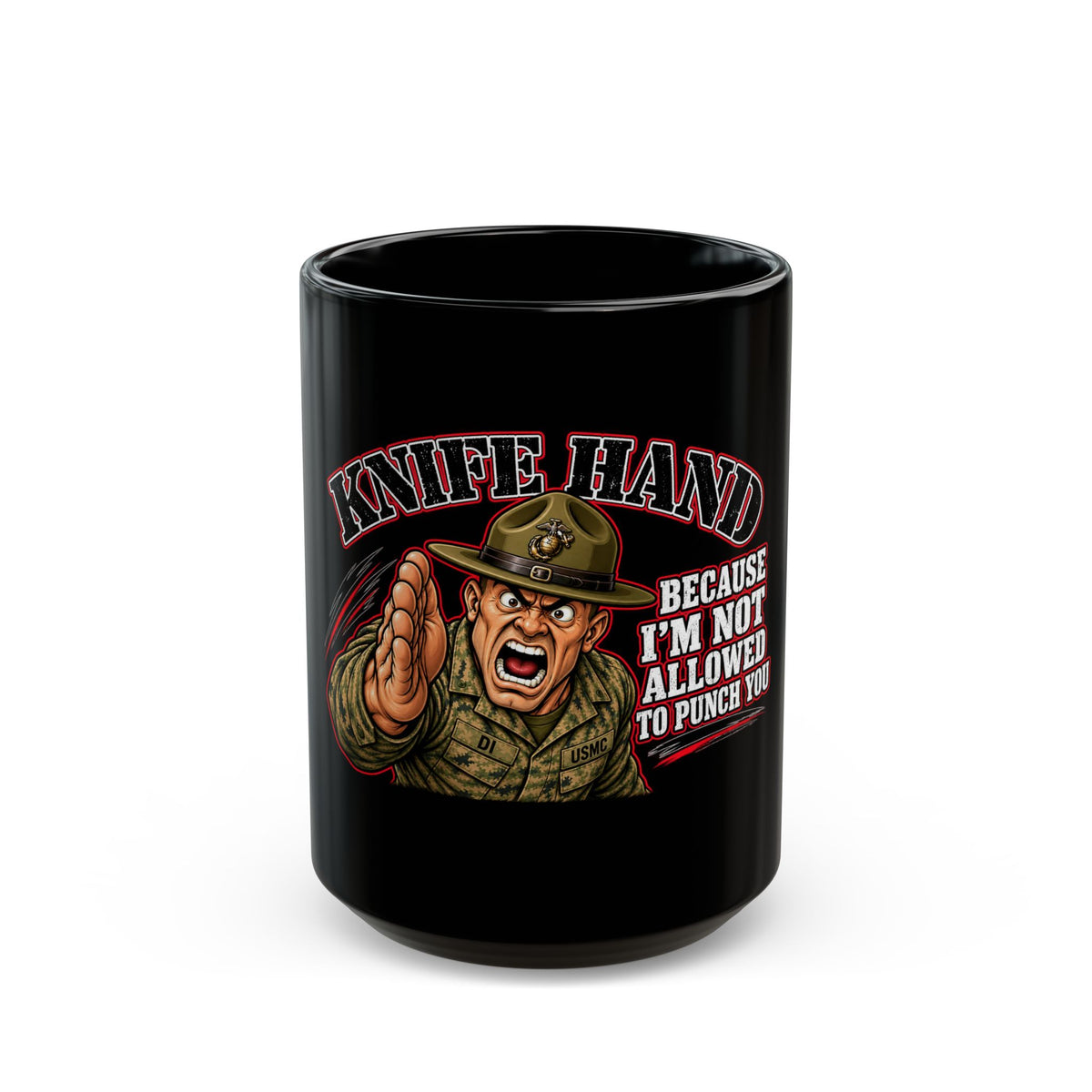 Knife Hand Mug