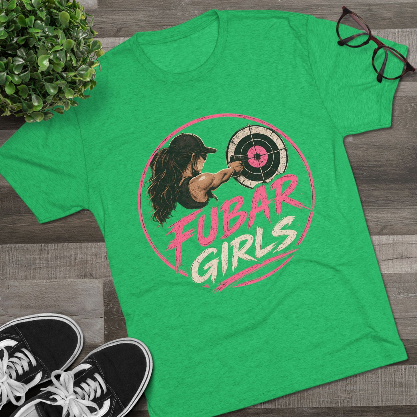 FUBAR Girls Target Shooting Tee