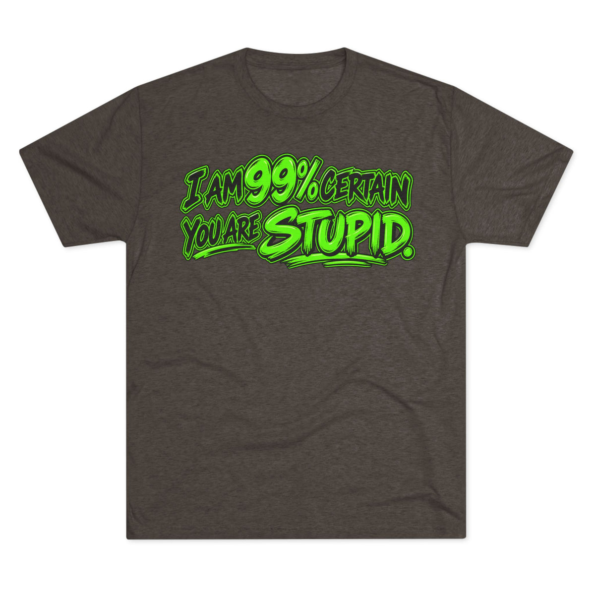 “I Am 99% Certain You Are Stupid”