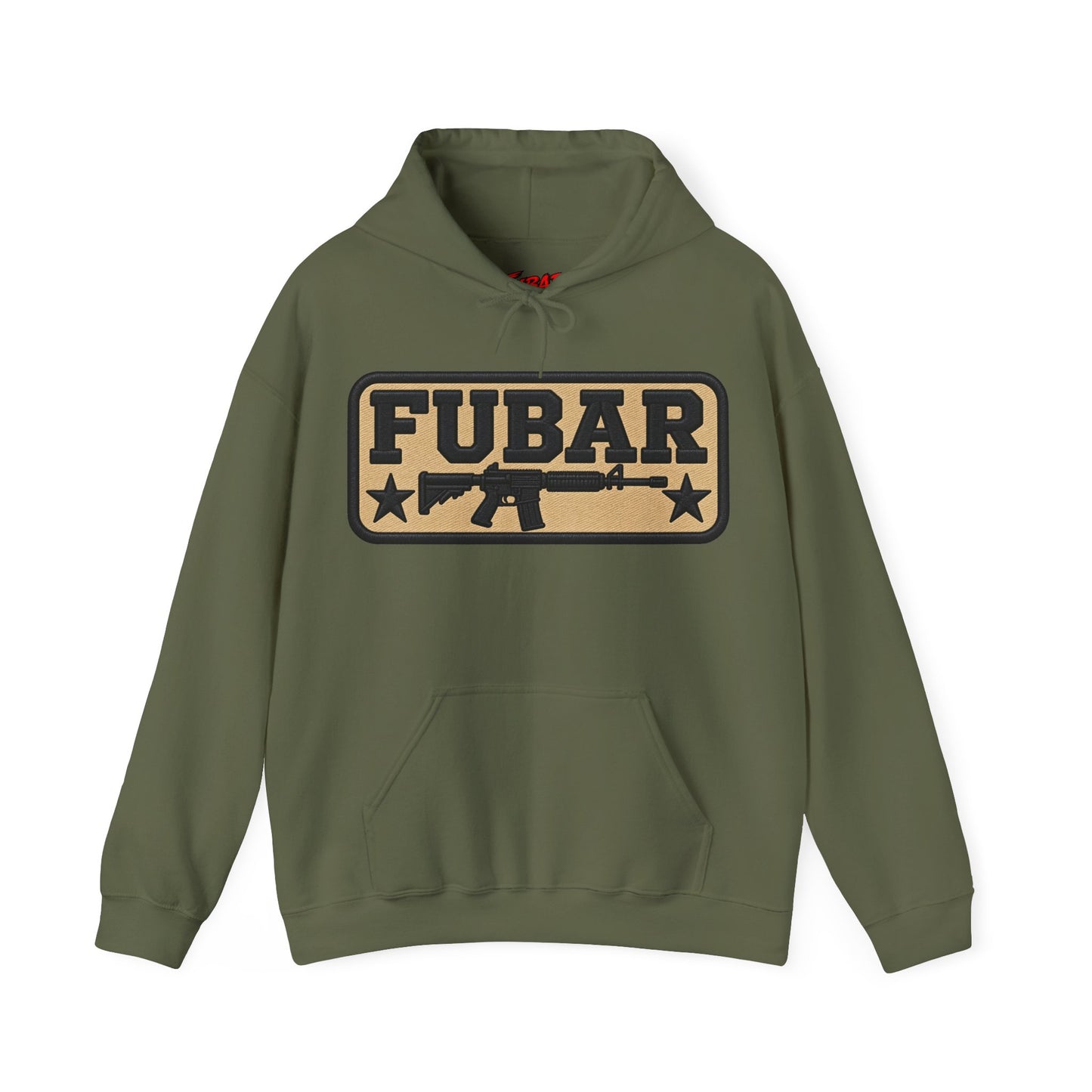 FUBAR Tactical Hoodie — "YAT YAS on Back" Graphic Pullover