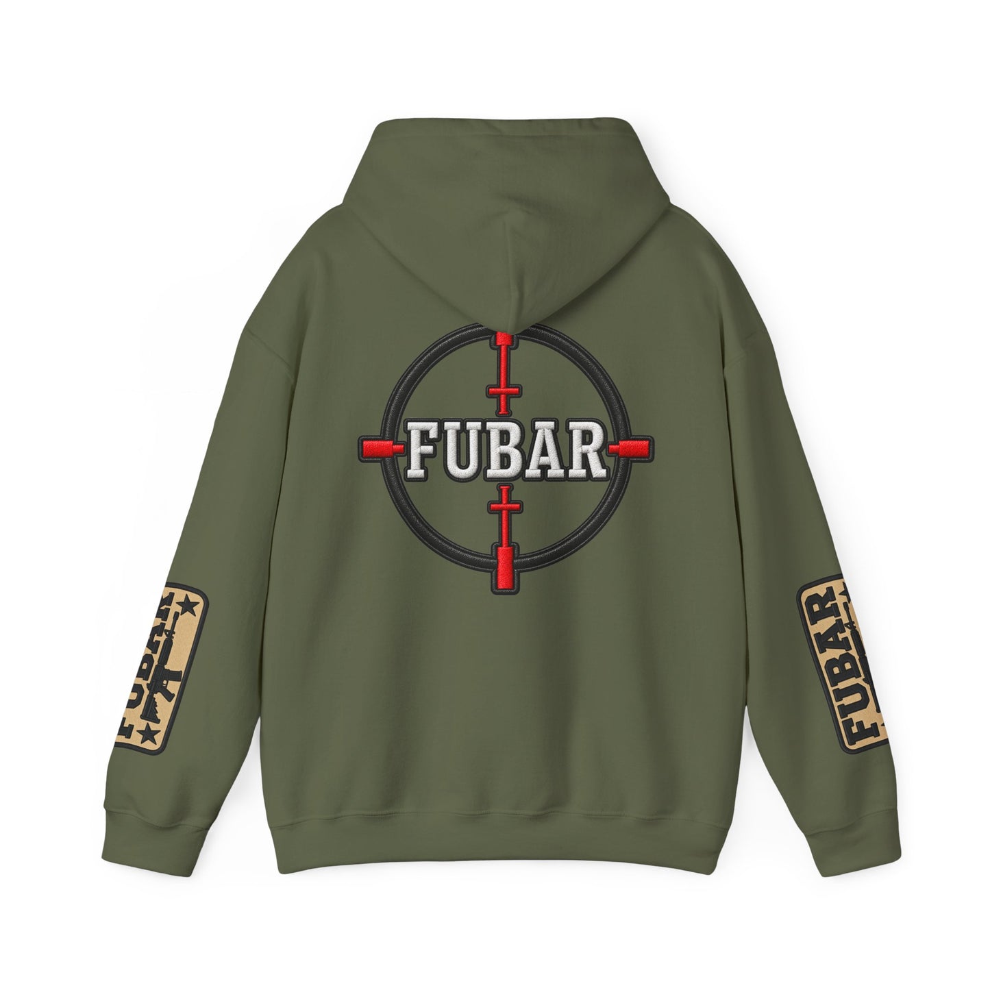 FUBAR Target Logo Hoodie