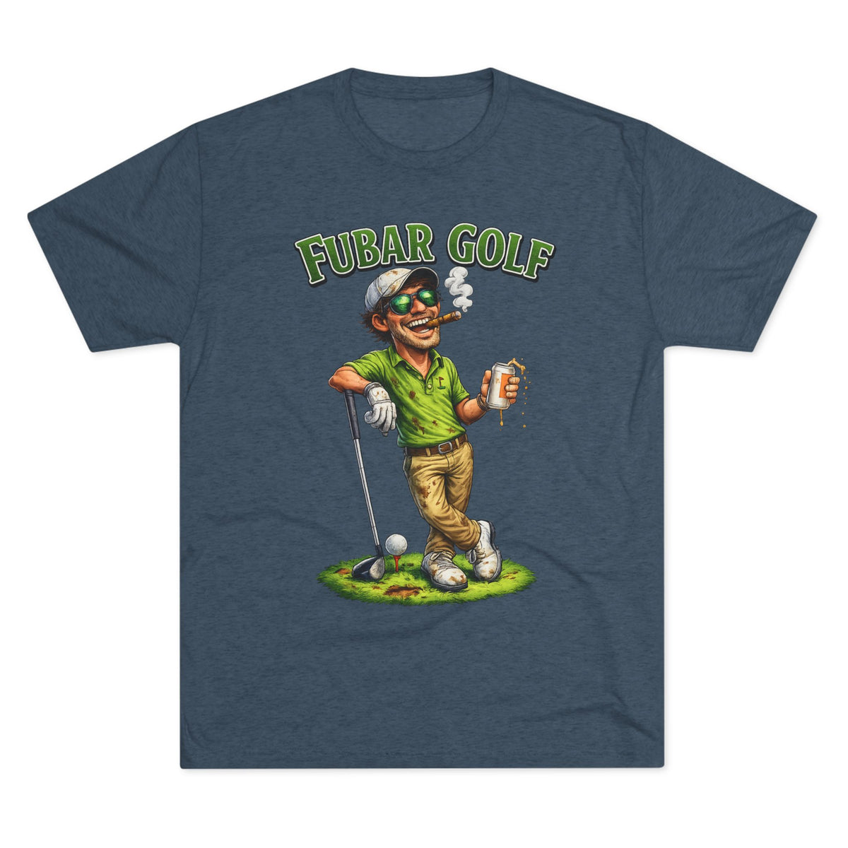 FUBAR Golf Cartoon Shirt