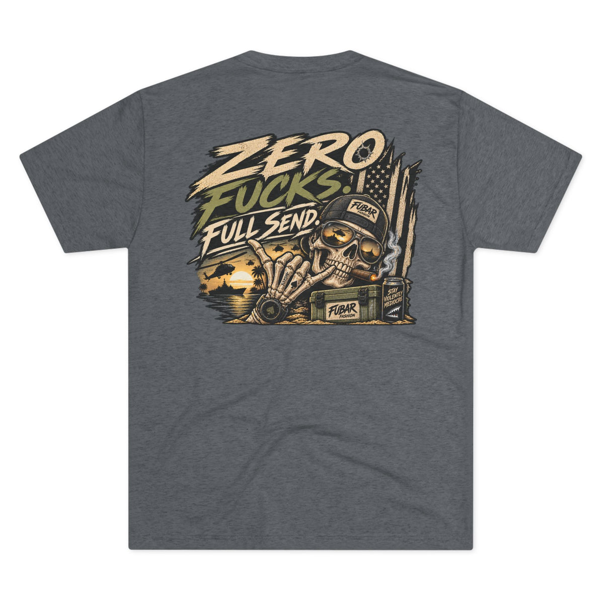 ("Zero Fucks, Full Send")
