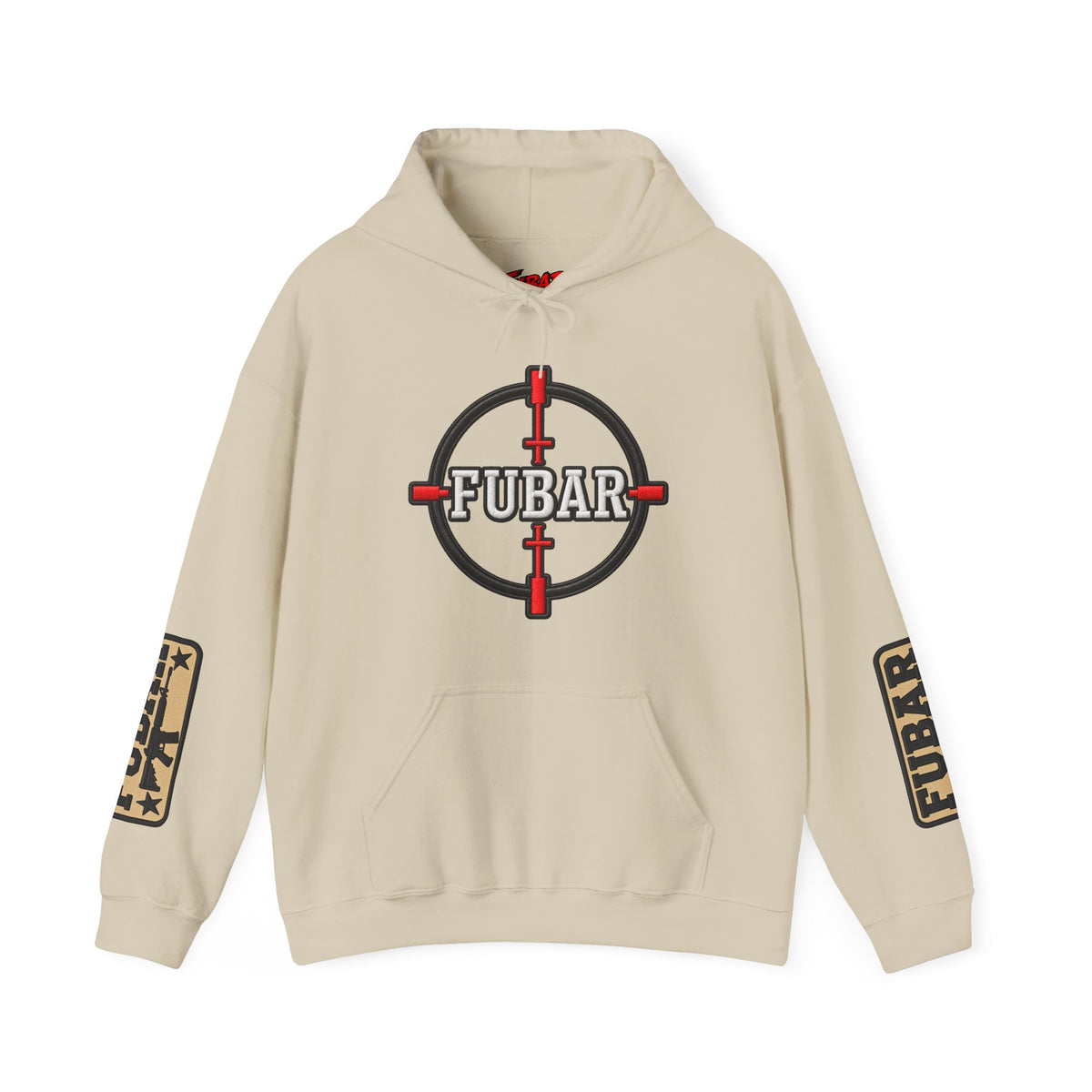 FUBAR Target Logo Hoodie