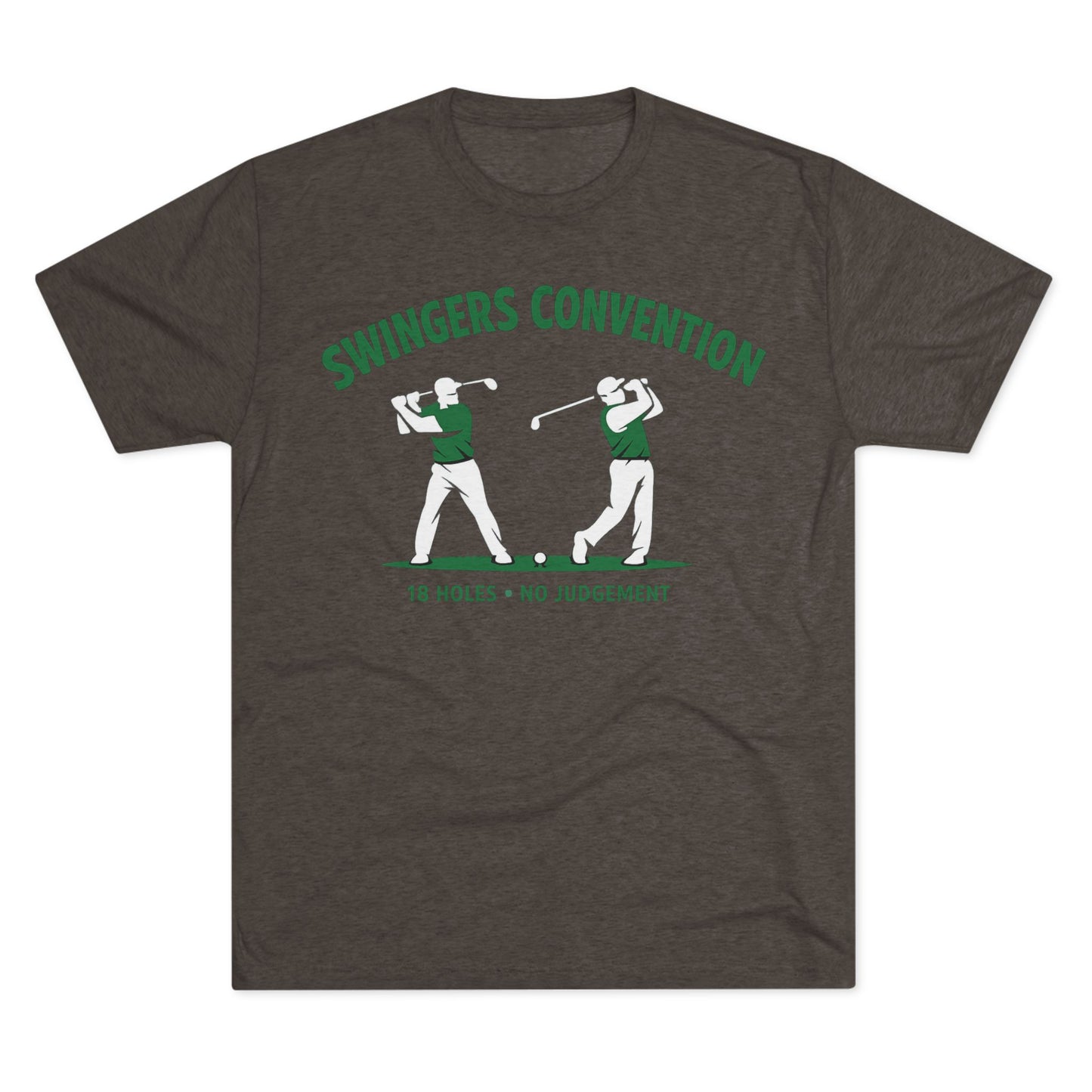 “18 Holes • No Judgement” Funny Golf Shirt