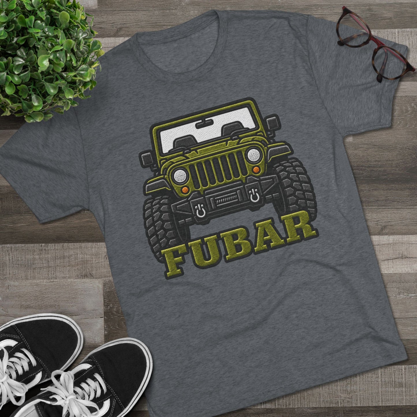 FUBAR Military Jeep T‑Shirt