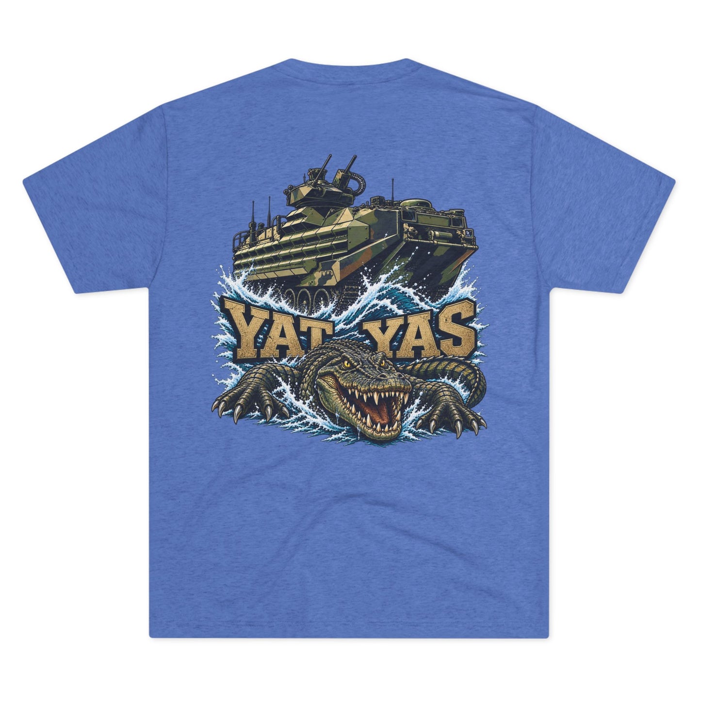 YAT YAS back-military shirt