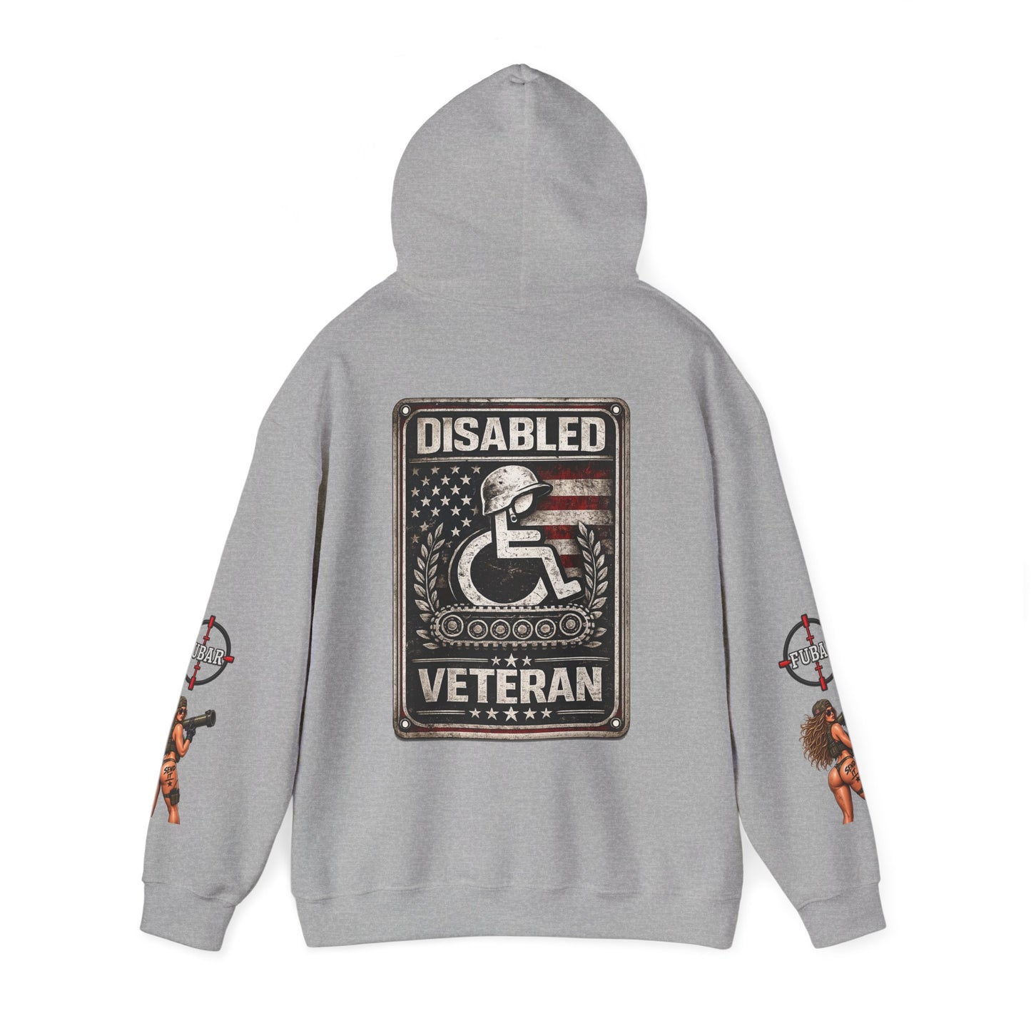 Disabled Veteran Hoodie — FUBAR Fashion "Dress Accordingly"