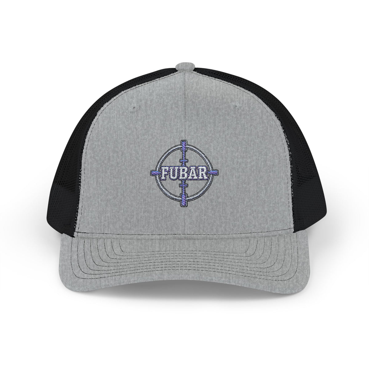 Richardson FUBAR Target Snapback Trucker Cap (Embroidered)
