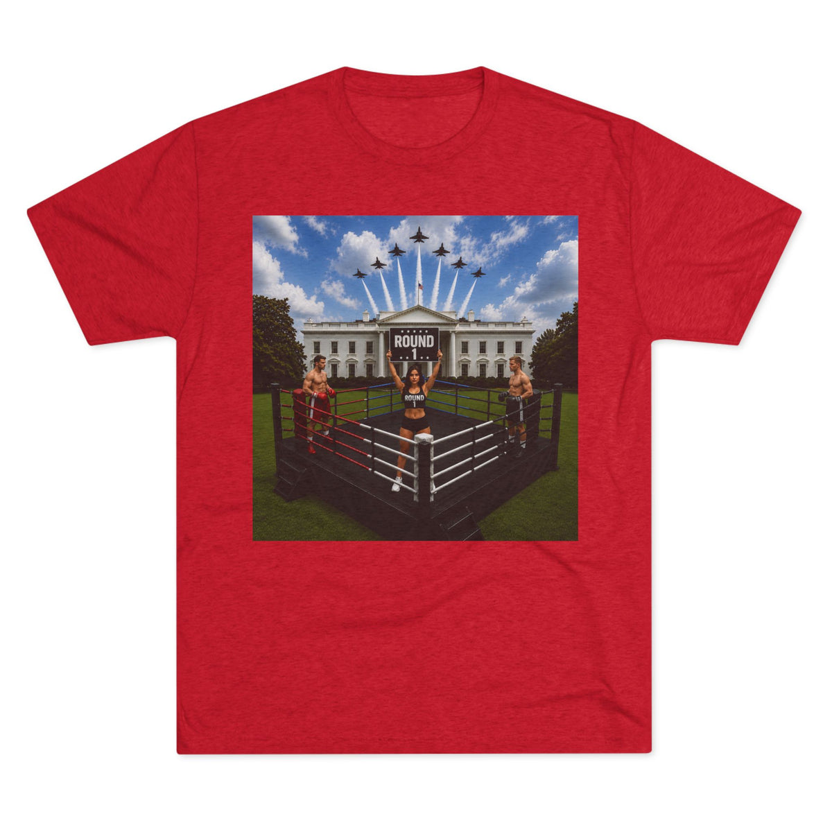 Fight Night White House Graphic Tee