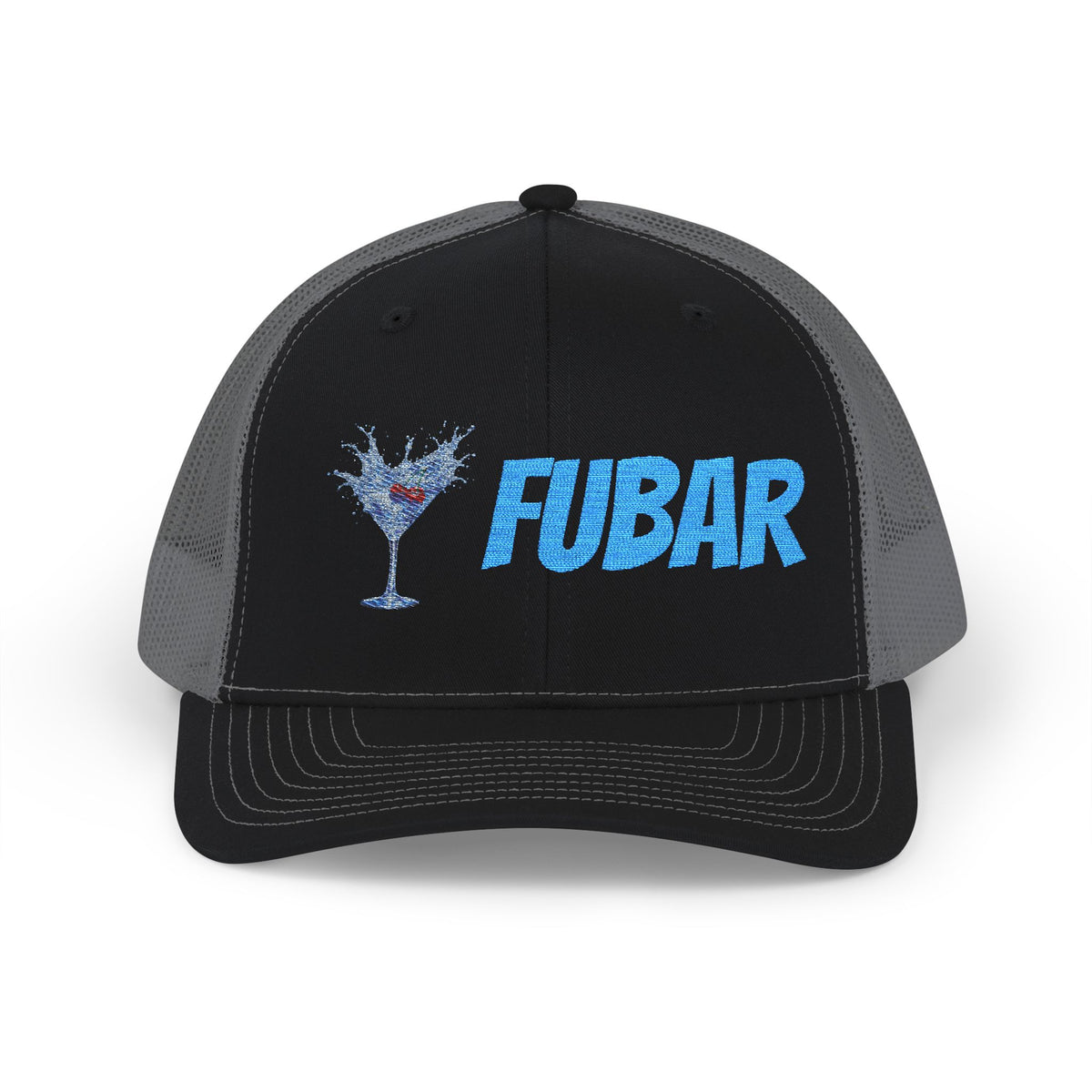 Richardson Cocktail Trucker Hat — Snapback (Embroidered)