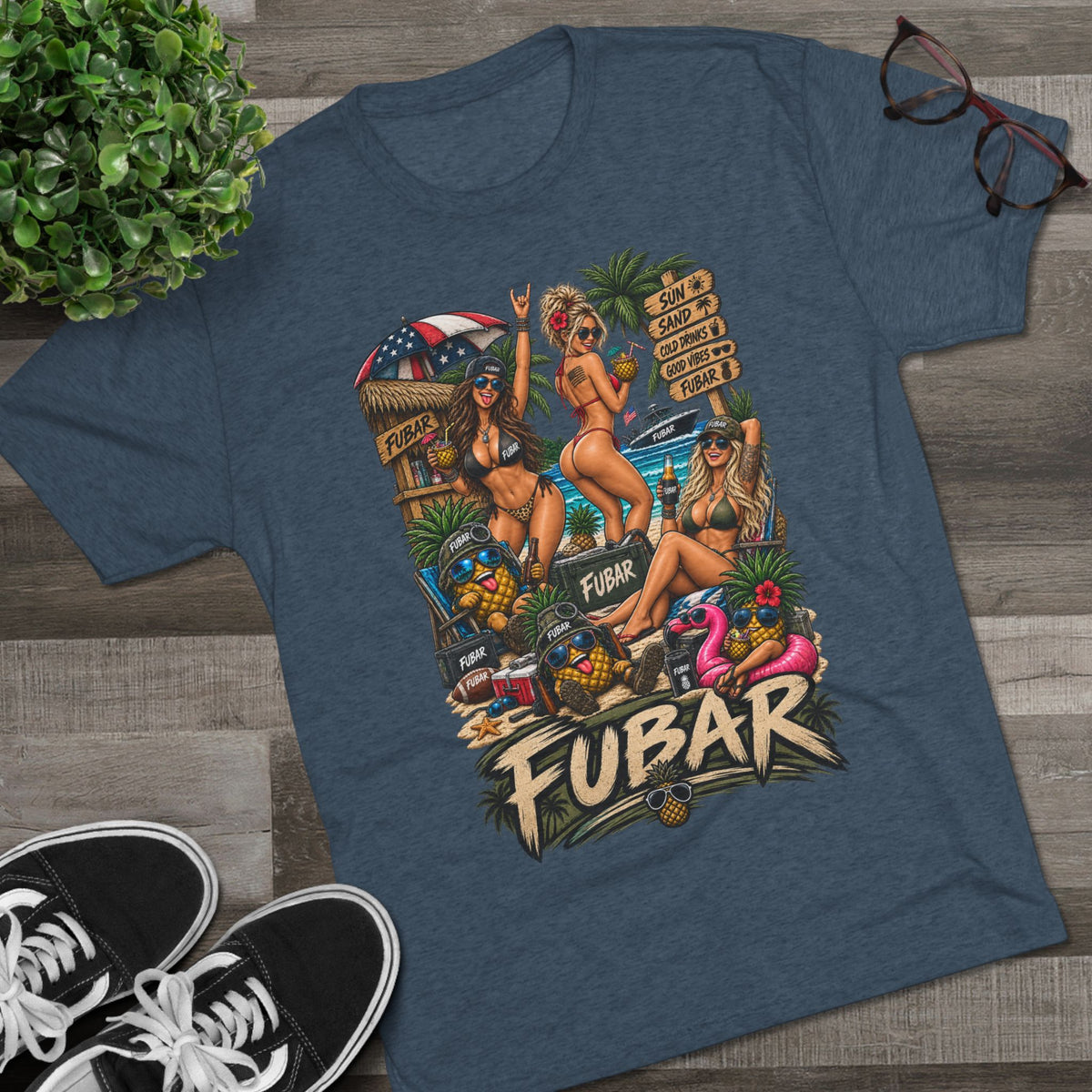 Men's FUBAR Beach Party T-Shirt