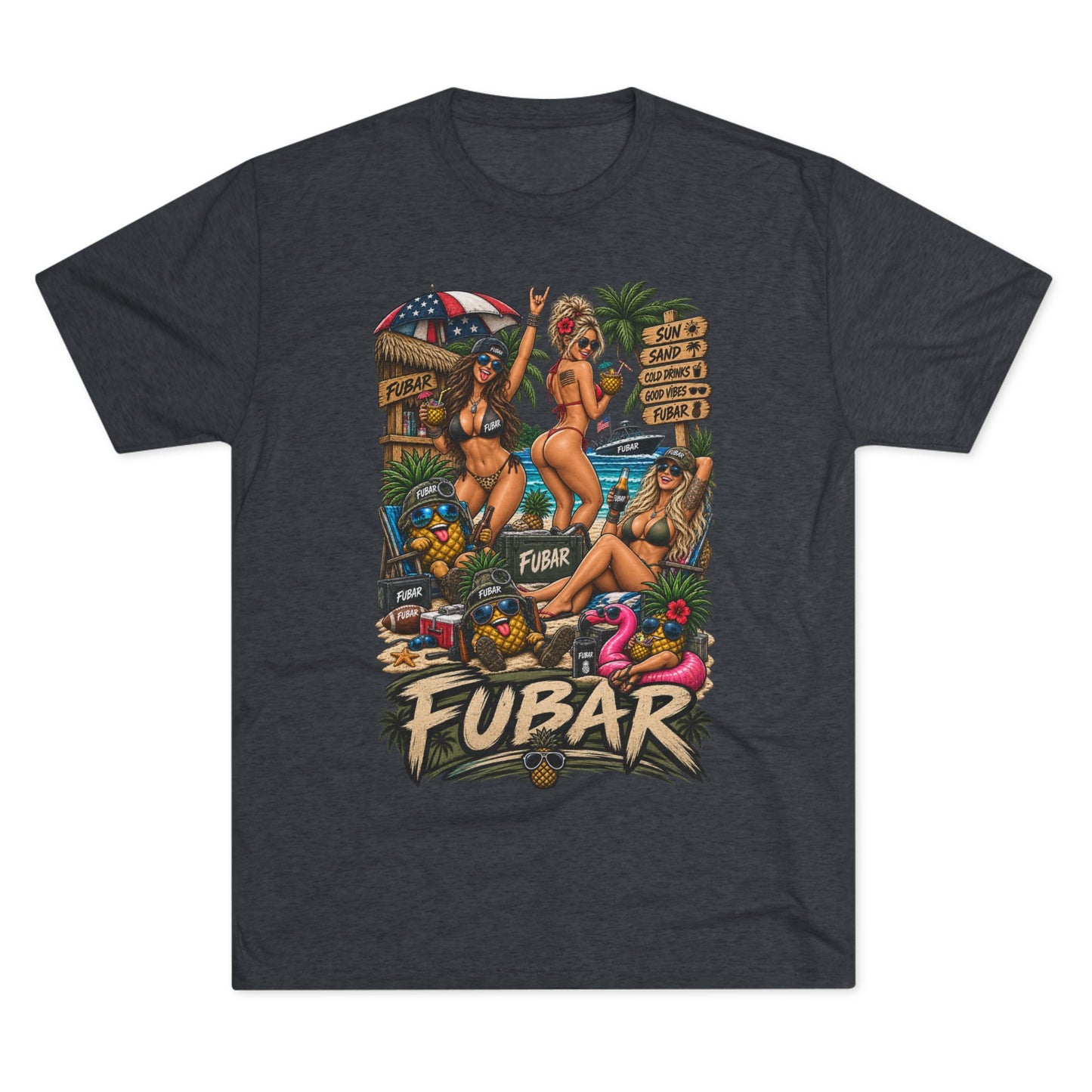 Men's FUBAR Beach Party T-Shirt