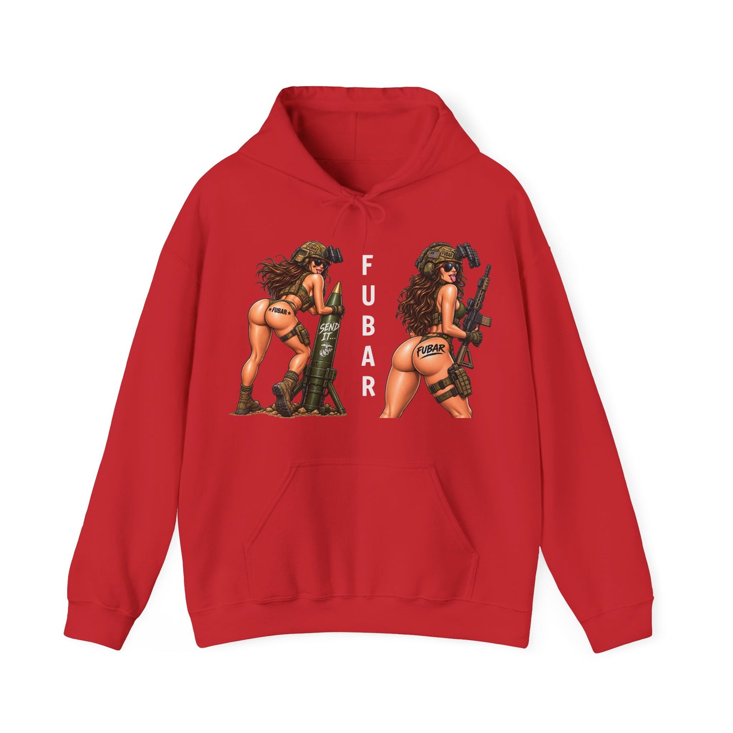 FUBAR Military Pinup Hoodie