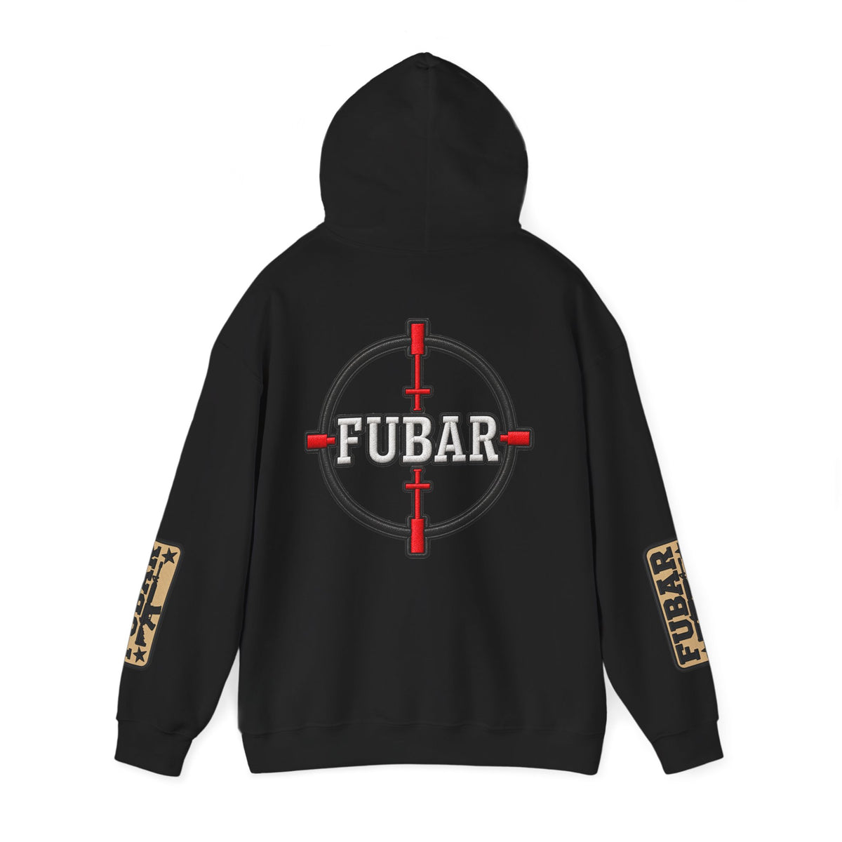 FUBAR Target Logo Hoodie