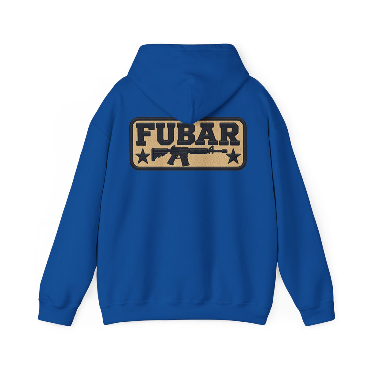 FUBAR Skull Hoodie – Tactical Skull & Rifle Graphic Pullover