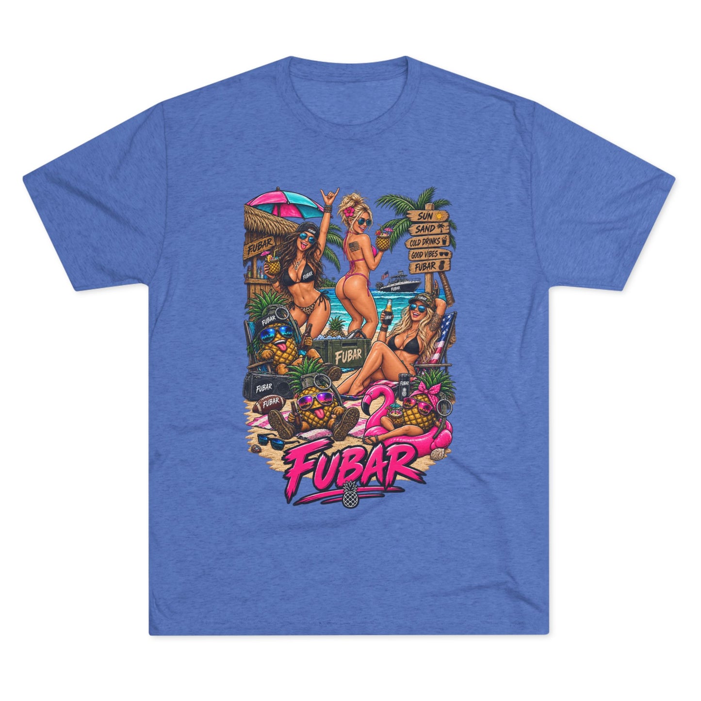 Women's FUBAR Beach Party T‑Shirt