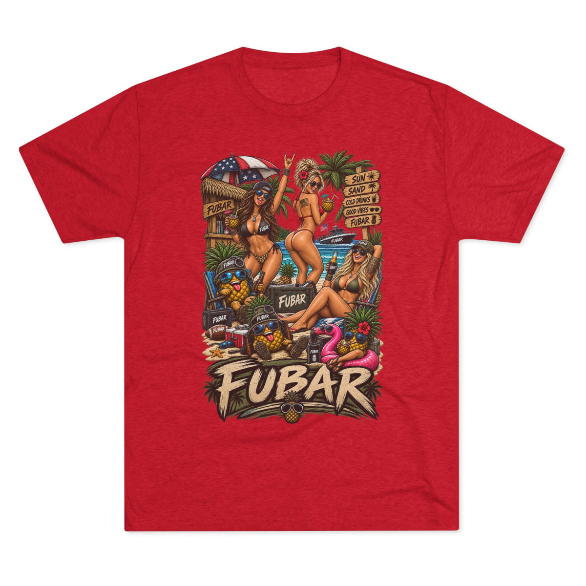 Men's FUBAR Beach Party T-Shirt
