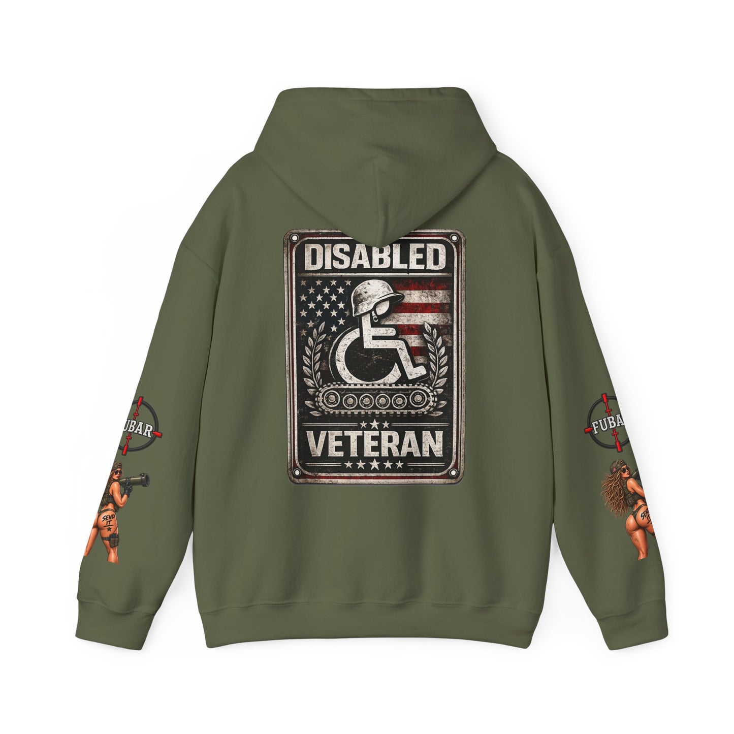 Disabled Veteran Hoodie — FUBAR Fashion "Dress Accordingly"