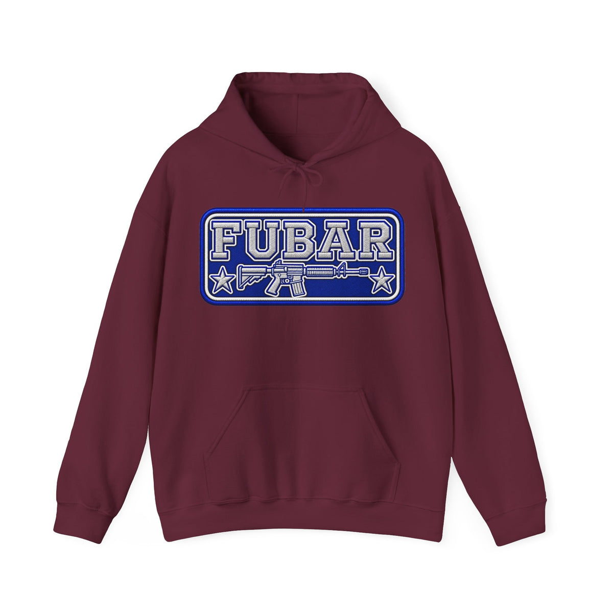 FUBAR Target Logo Hoodie — Tactical Graphic Pullover