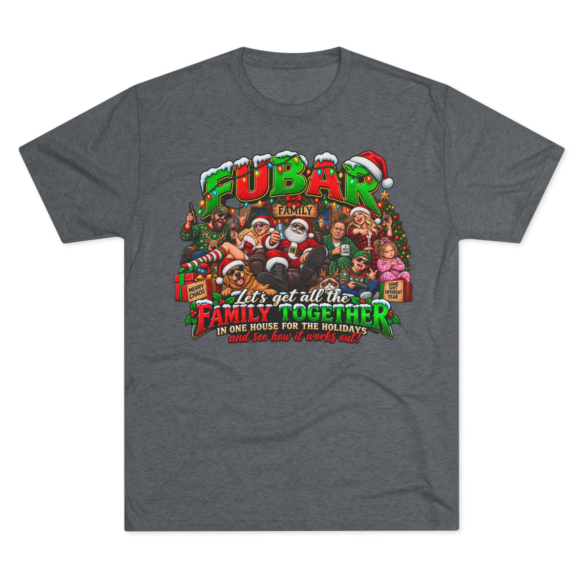 FUBAR Family Christmas Tee