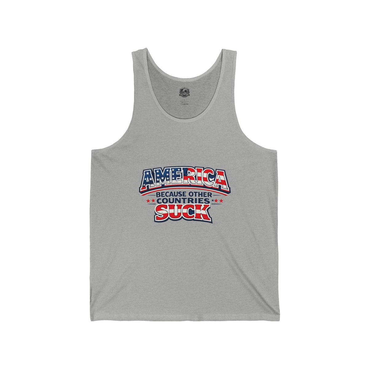 Men's "America Because Other Countries Suck" (Tank Top)