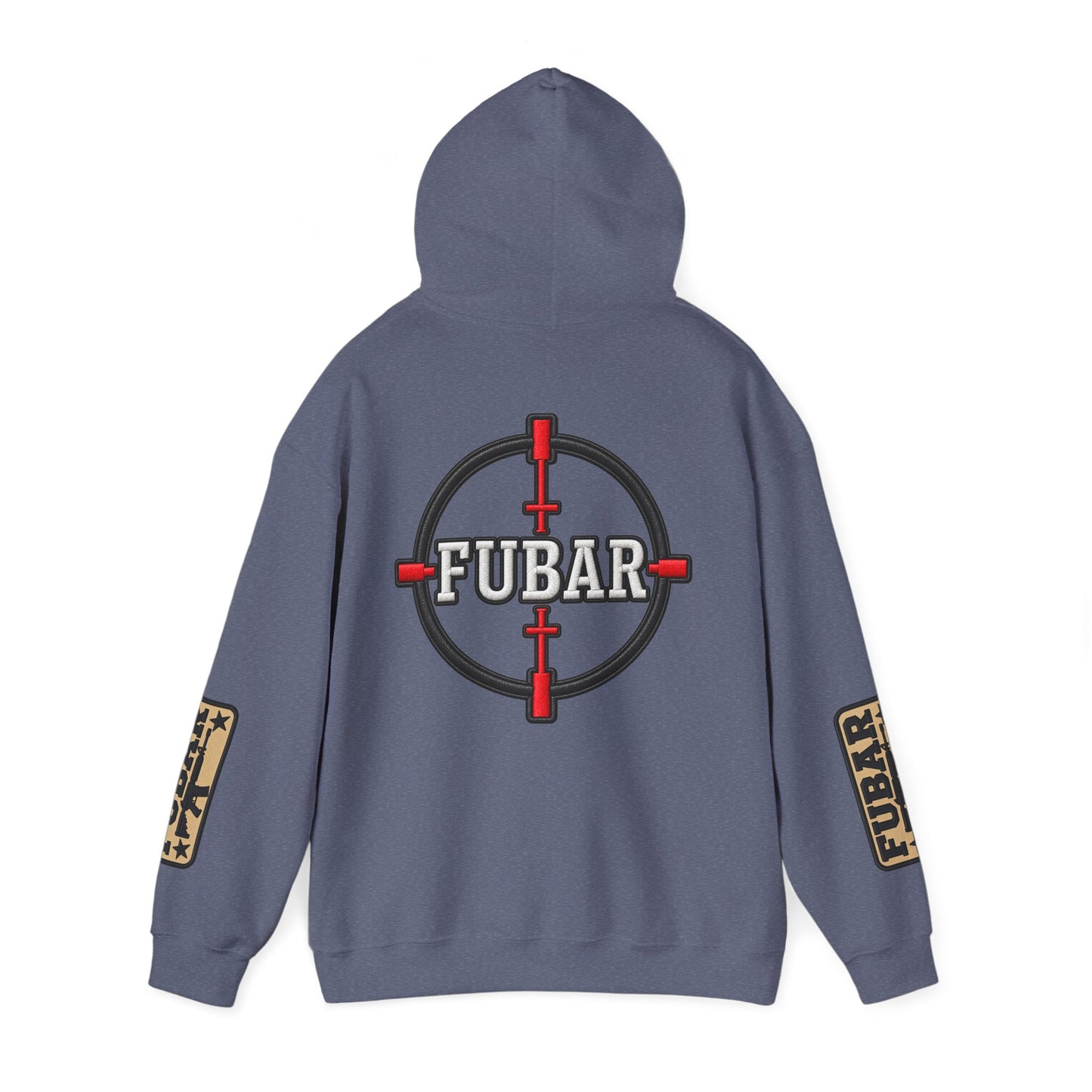 FUBAR Target Logo Hoodie