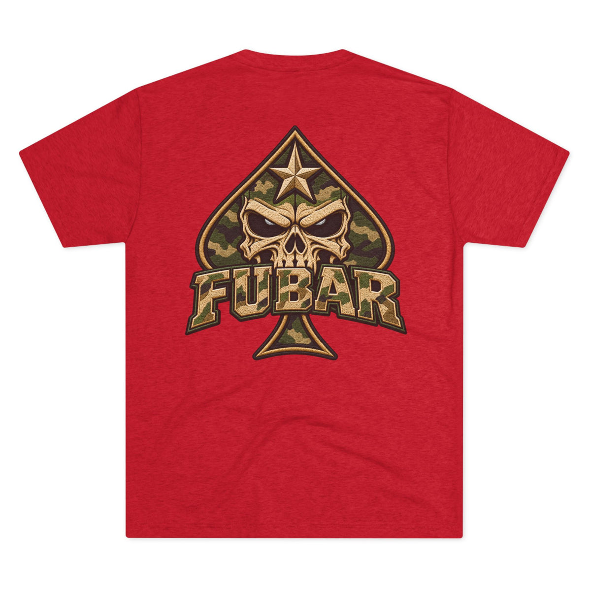 "Morale Is a Mission" FUBAR Skull Graphic Shirt