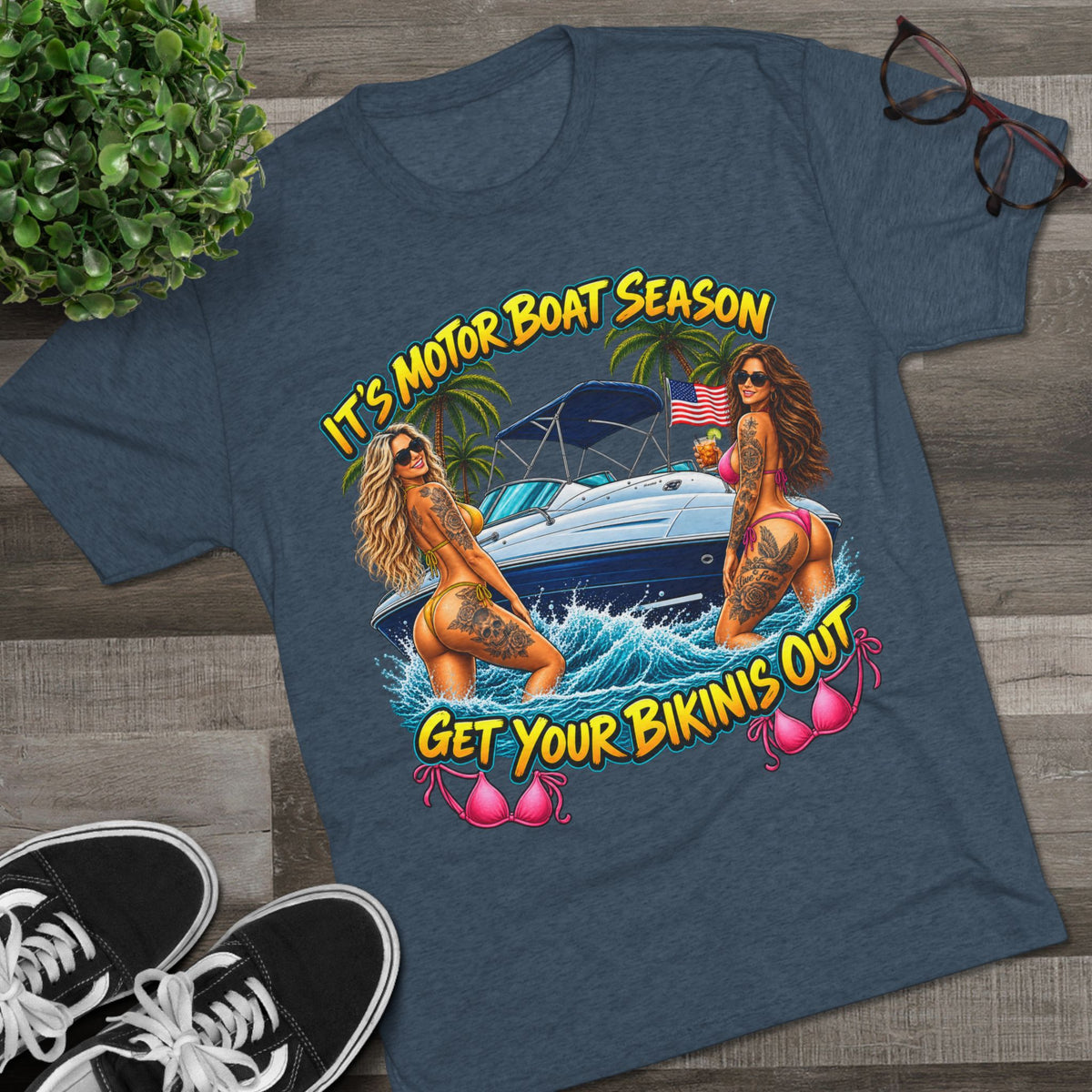 "It's Motor Boat Season, Get Your Bikinis Out"