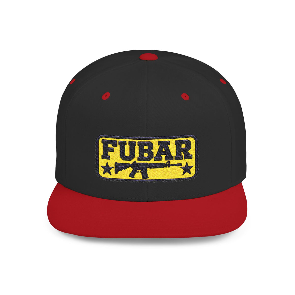 FUBAR Flat Bill Snapback Hat – Tactical Patch Cap