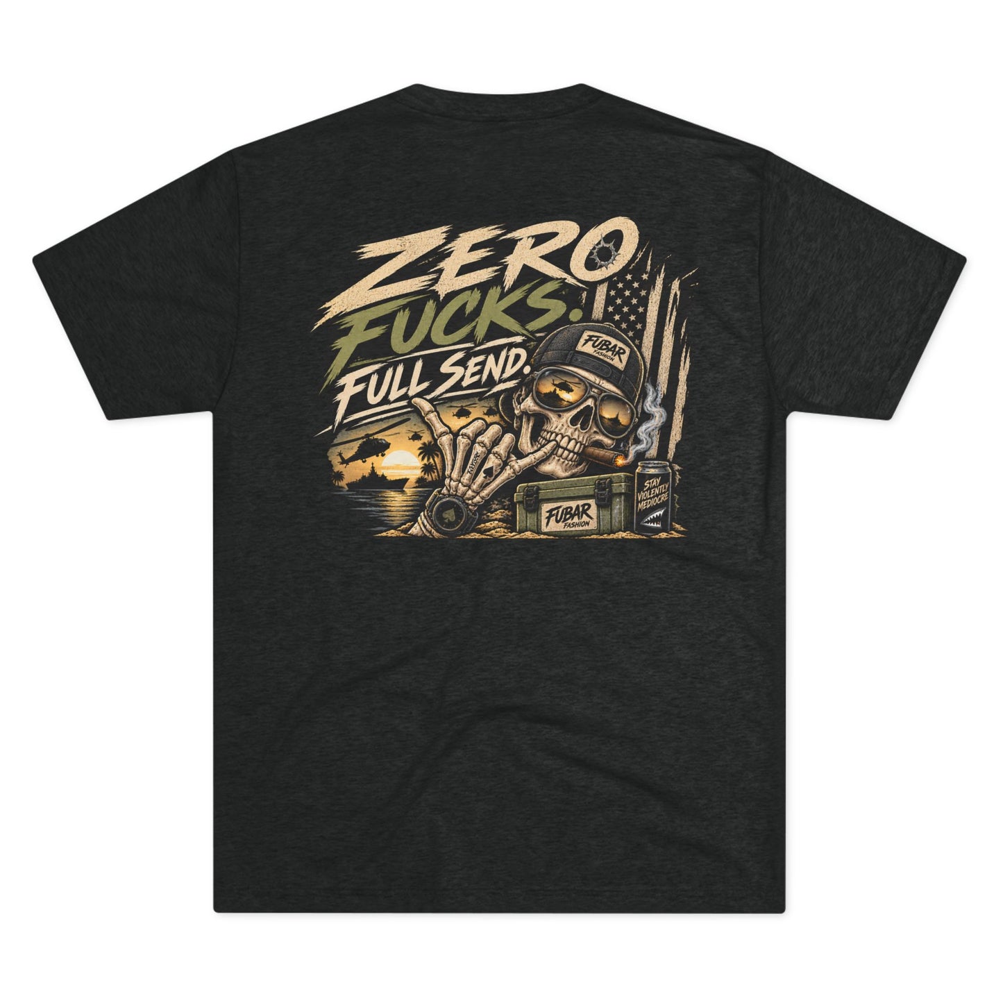 ("Zero Fucks, Full Send")