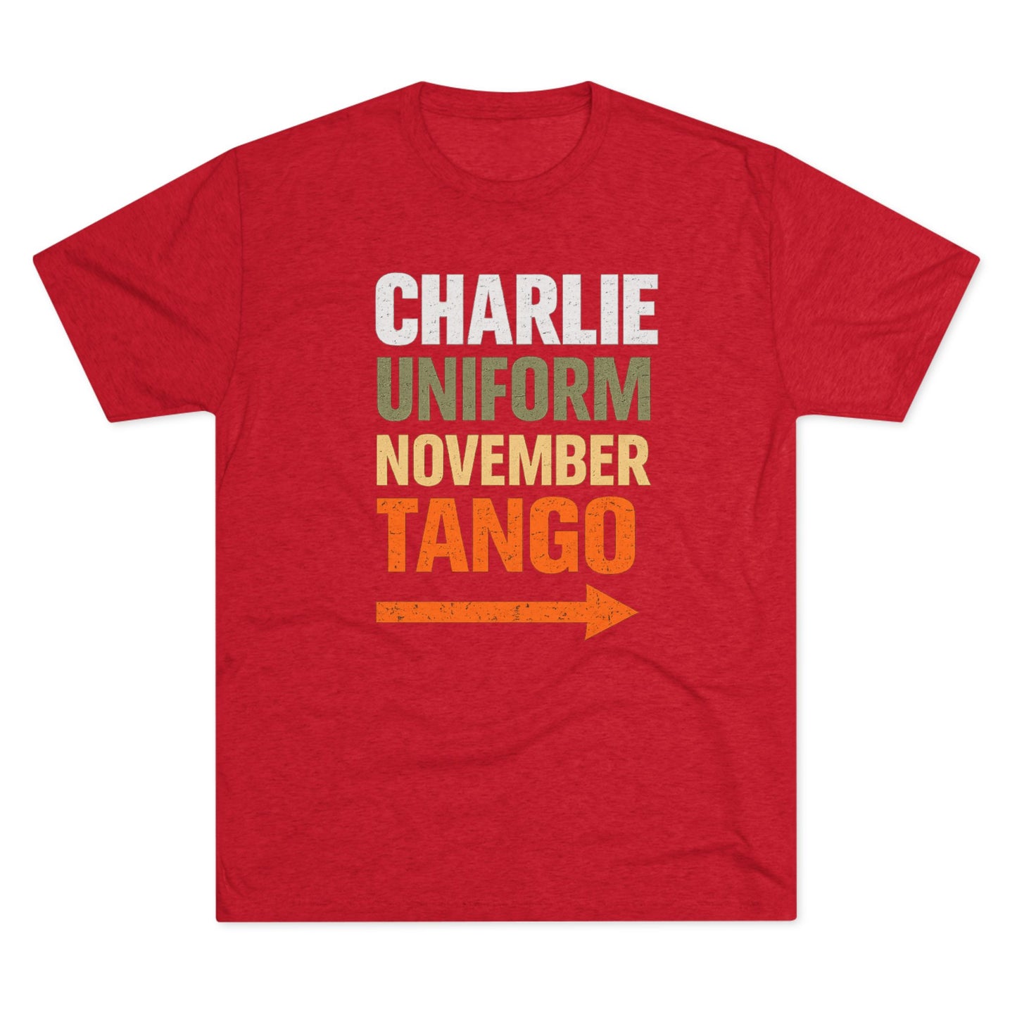 Charlie Uniform November Tango T‑Shirt