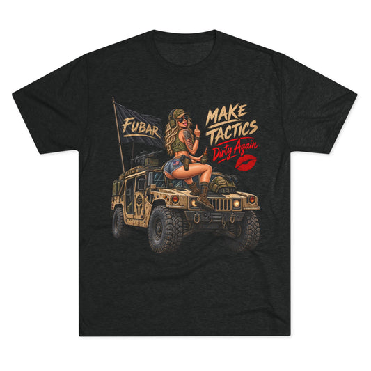 FUBAR Military Humvee Pinup Shirt