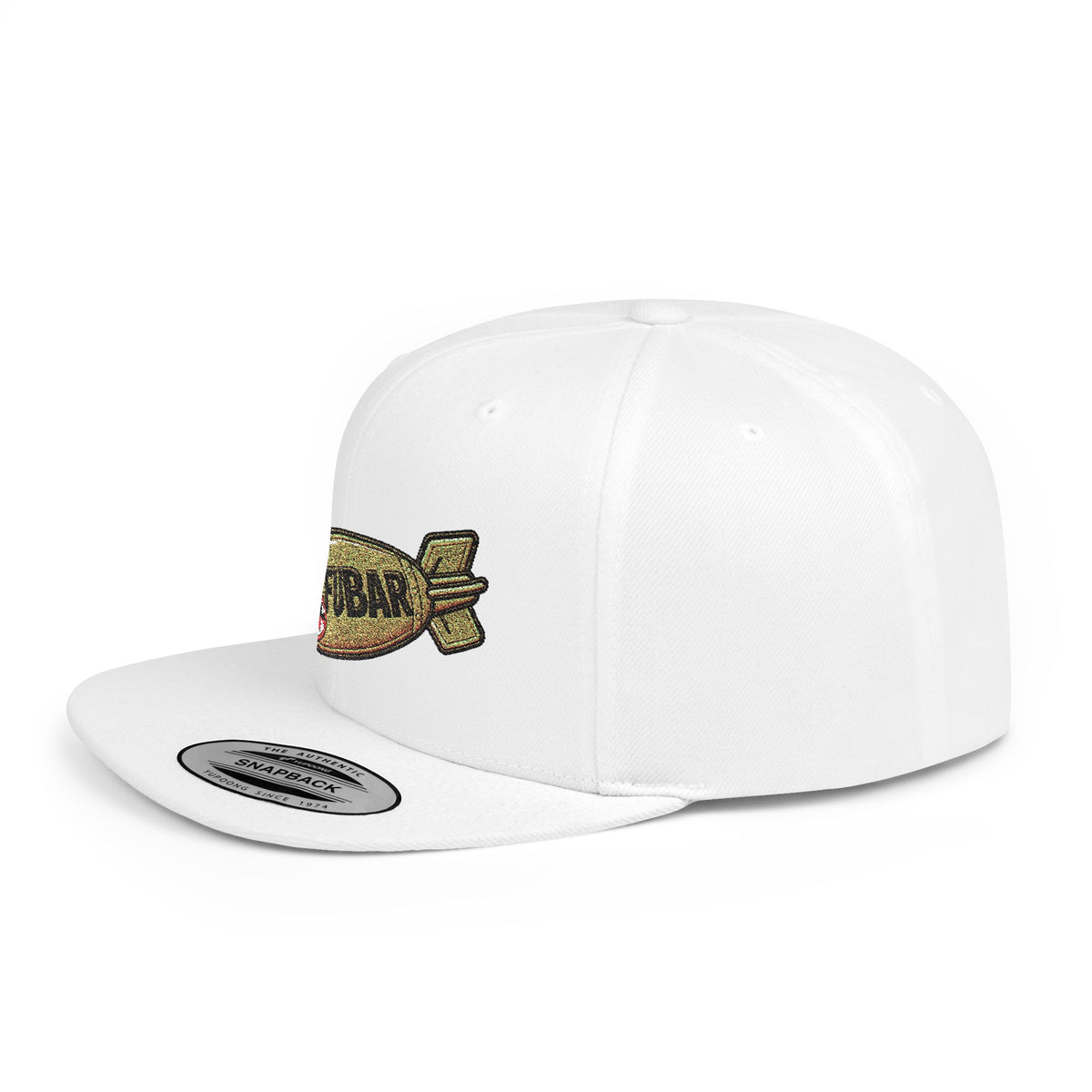 FUBAR Shark Bomber Patch Snapback Hat