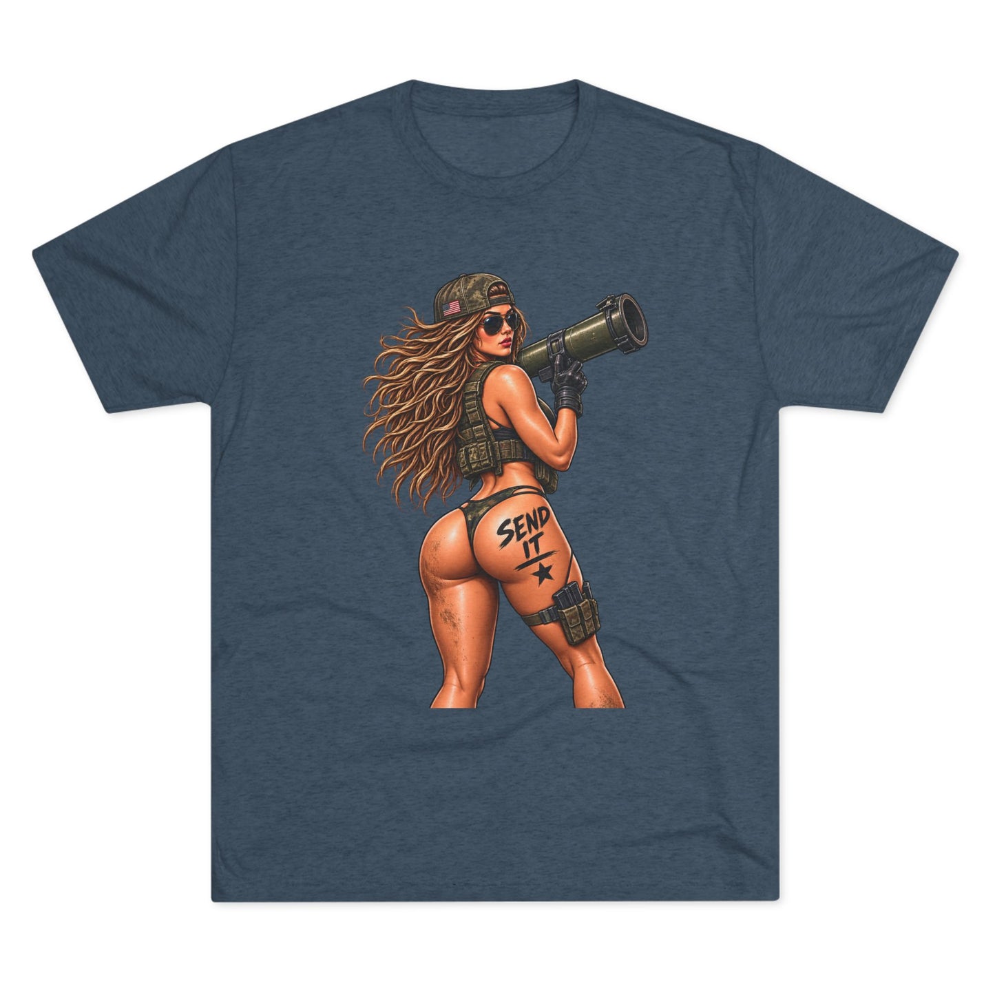 'Send It' RPG Girl & 'Have a Nice Day' Grenade Graphic