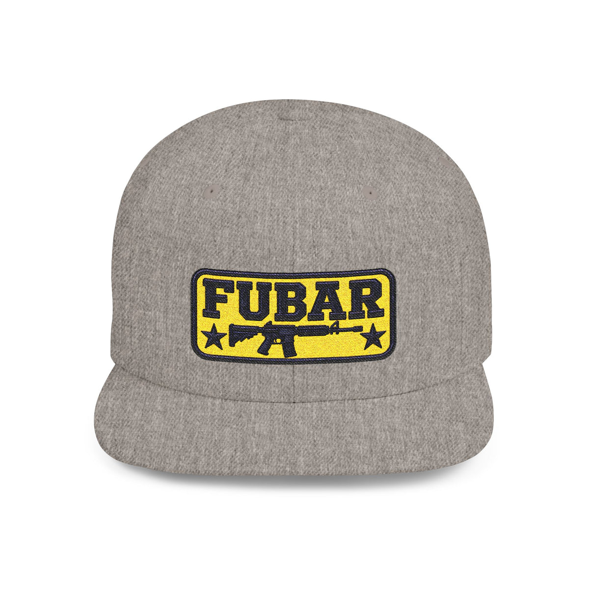 FUBAR Flat Bill Snapback Hat – Tactical Patch Cap