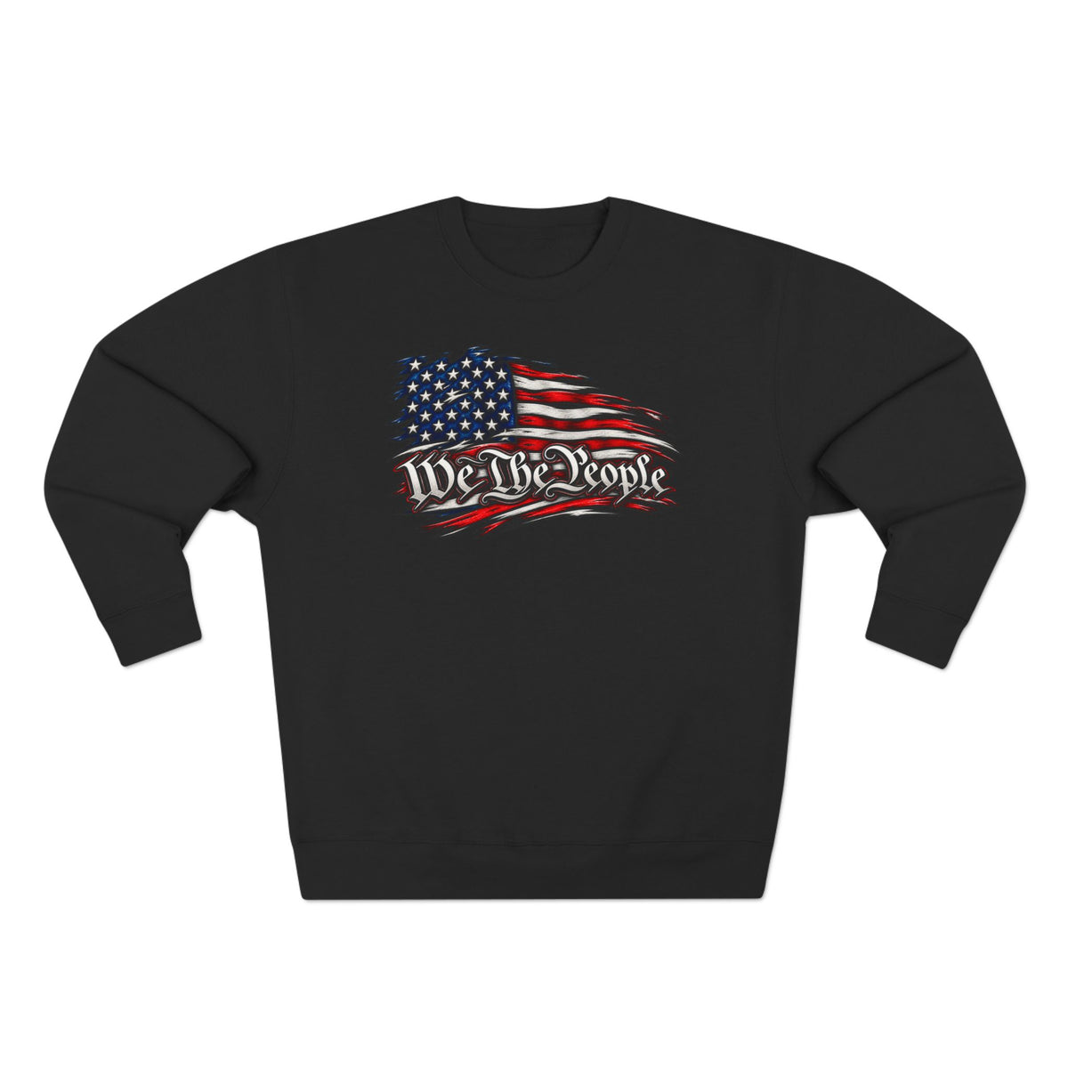 We The People Flag Sweatshirt — FUBAR Tactical Graphic Crewneck