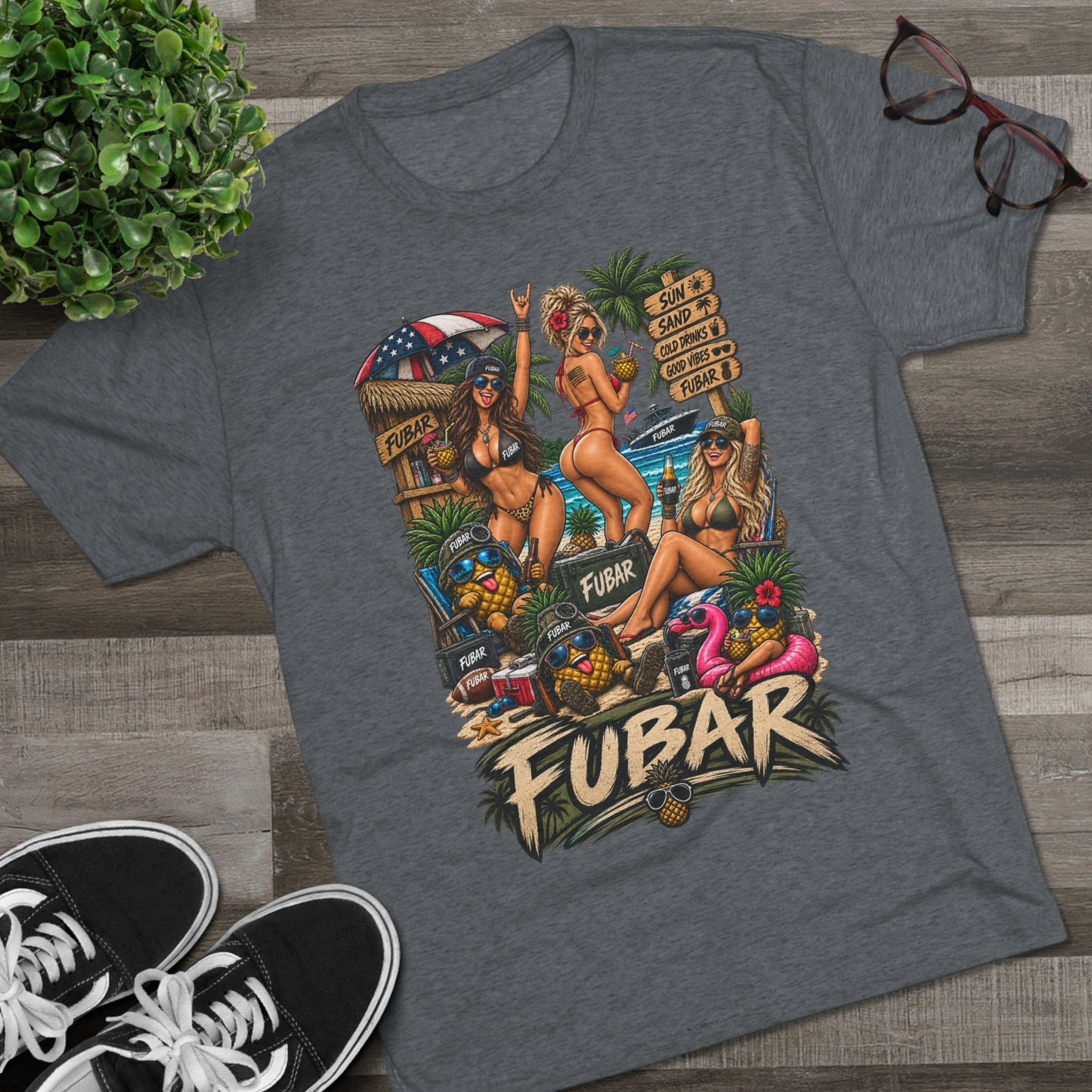 Men's FUBAR Beach Party T-Shirt